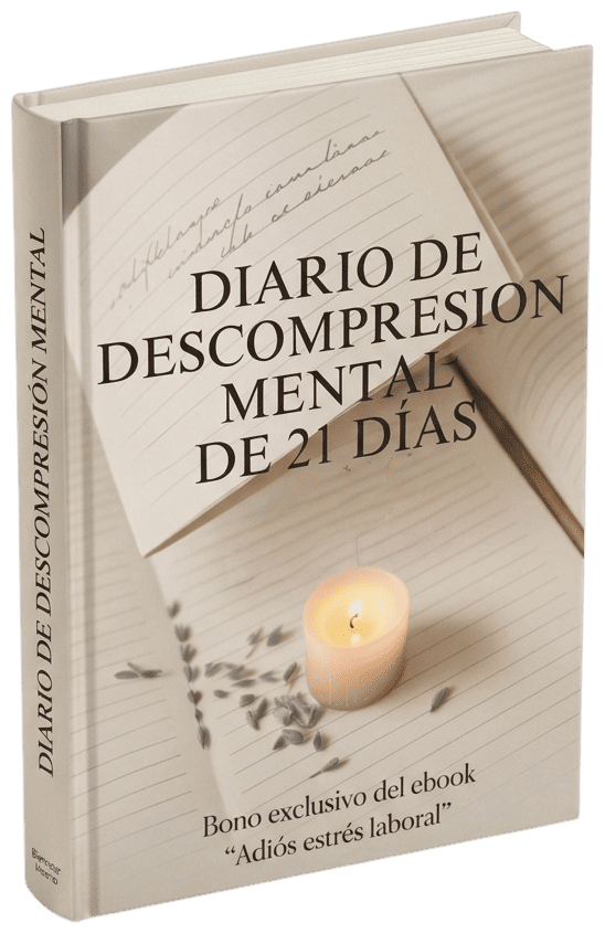 Portada del bono 6: Diario de Descompresión Mental de 21 días